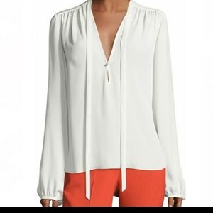 Theory Silk Blouse